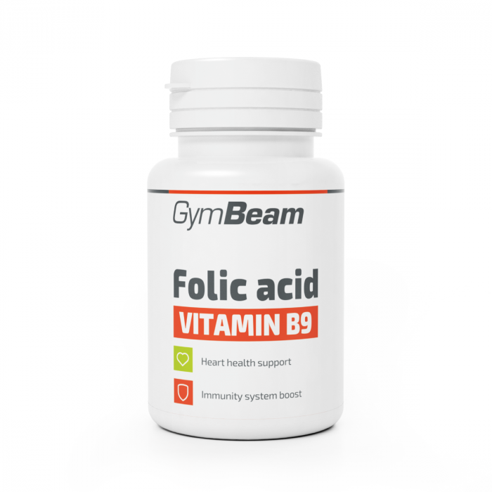 Kwas foliowy (witamina B9) - GymBeam