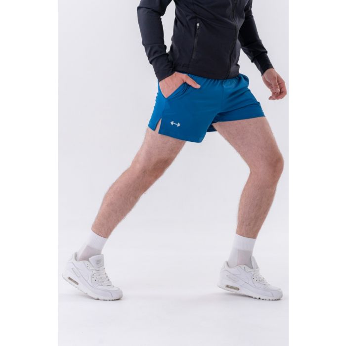 Spodenki funkcjonalne szybkoschnące Airy Blue - NEBBIA XXL