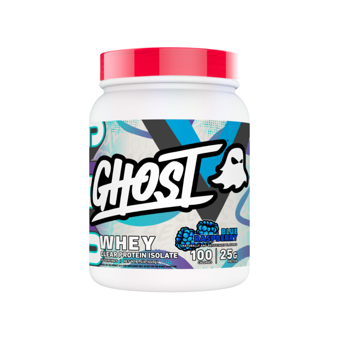 Clear Whey - Ghost 640 g - truskawka arbuz