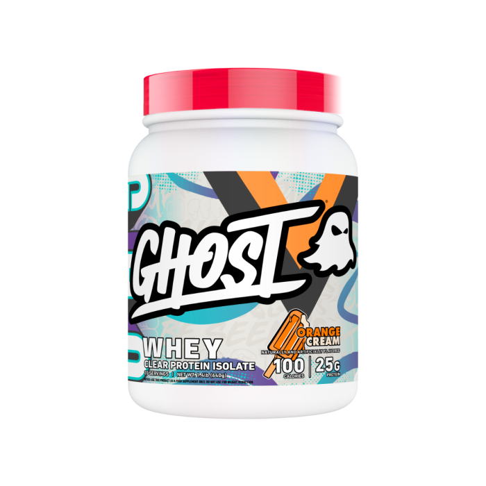 Clear Whey - Ghost 640 g - truskawka arbuz