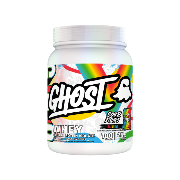 Clear Whey - Ghost 640 g - truskawka arbuz