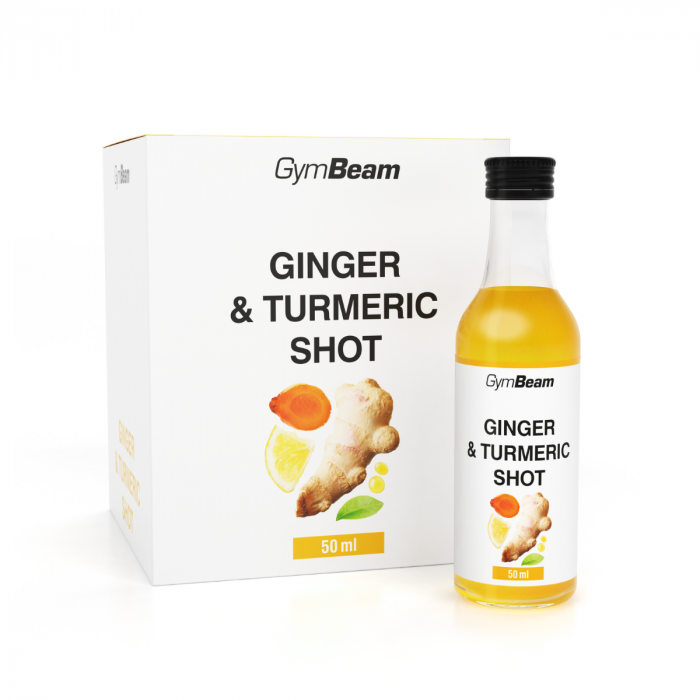 Shot z imbiru i kurkumy - GymBeam 50 ml