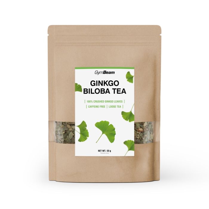 Herbata z miłorzębu japońskiego (Ginkgo Biloba) - GymBeam 50 g