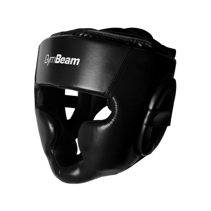 Kask bokserski Striker Black - GymBeam XL