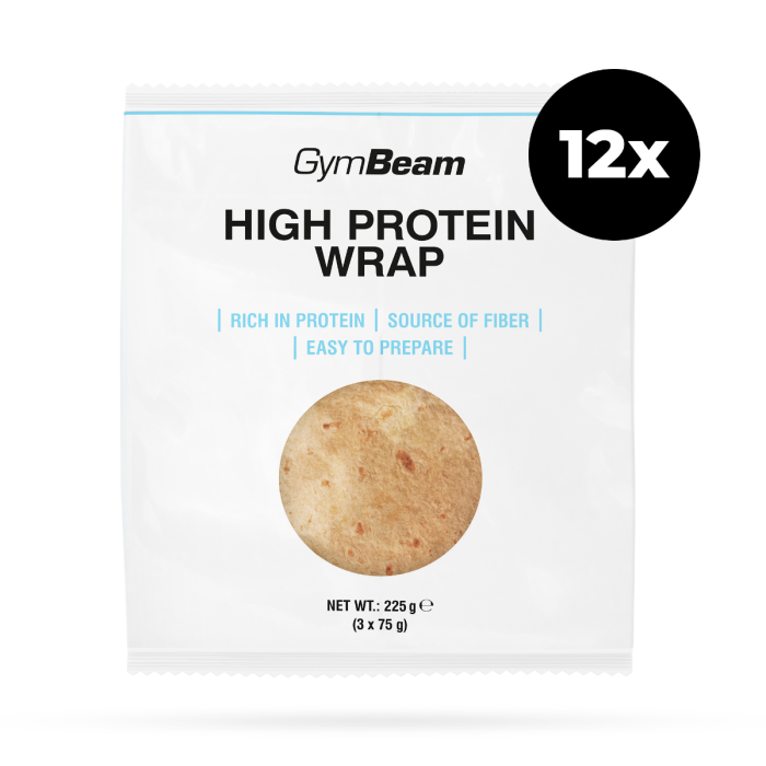 Wrap wysokobiałkowy - GymBeam 225 g