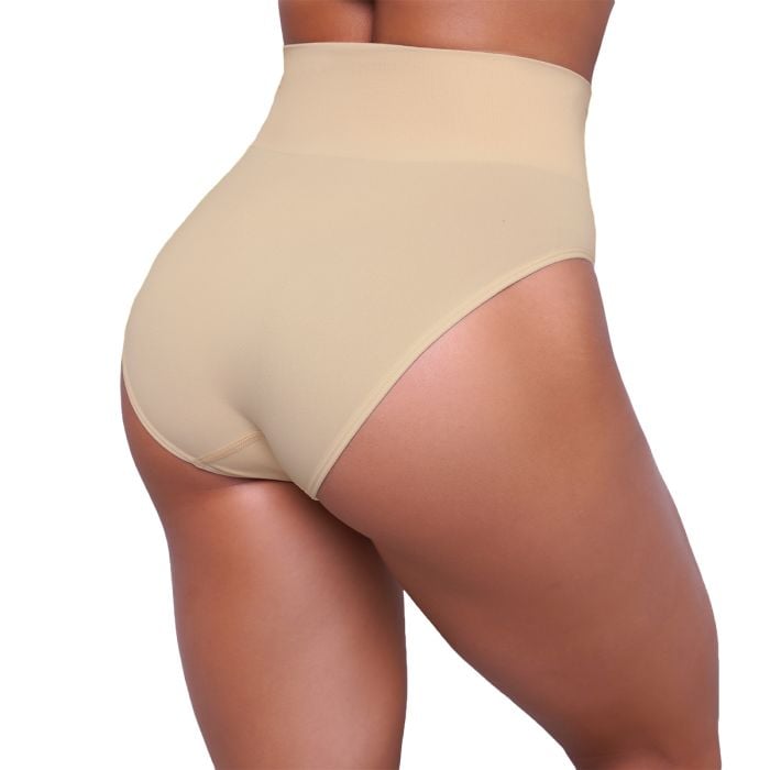 Majtki Highrise 2Pack Nude - GymBeam M