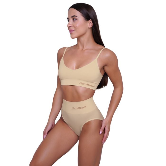 Majtki Highrise 2Pack Nude - GymBeam M