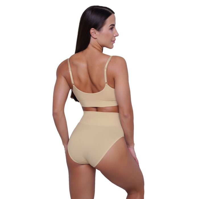 Majtki Highrise 2Pack Nude - GymBeam M