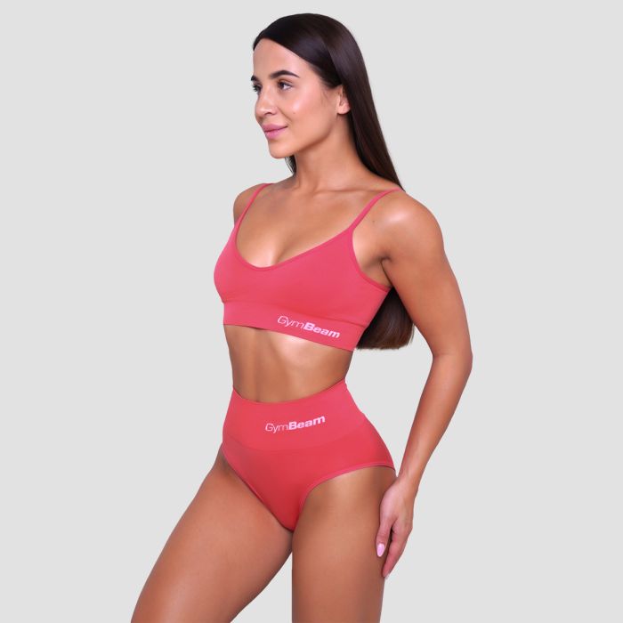 Majtki Highrise 2Pack Pink - GymBeam M