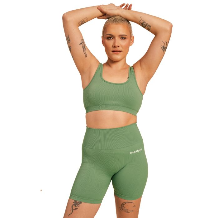 Damskie spodenki Hyper Olivine - BeastPink XXL