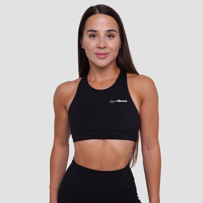 Biustonosz sportowy Ignite Black - GymBeam M