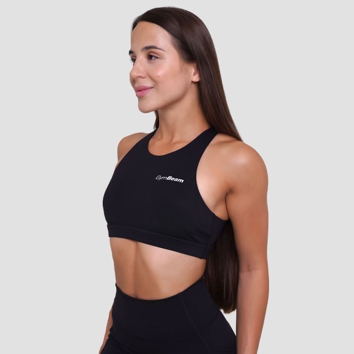 Biustonosz sportowy Ignite Black - GymBeam M