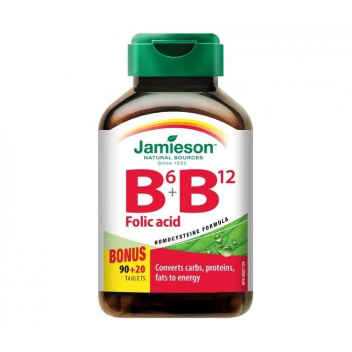 Vitamin B6 + B12 + Folic Acid - Jamieson