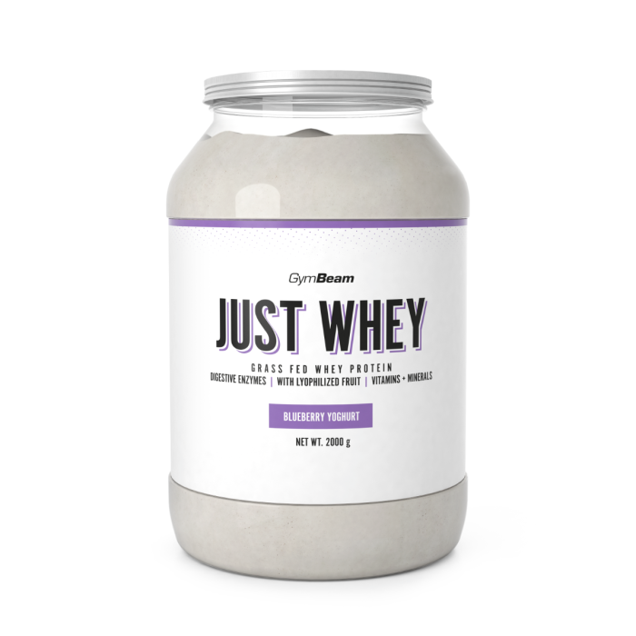 Just Whey Grass-Fed Protein - GymBeam 1000 g - lody waniliowe - 00