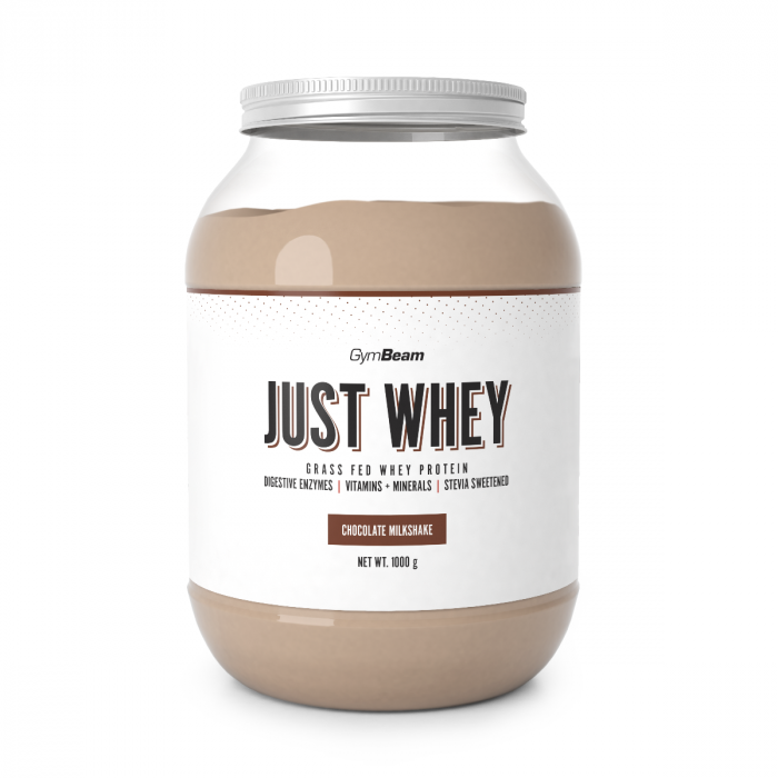 Just Whey Grass-Fed Protein - GymBeam 1000 g - czekoladowy koktajl mleczny - 00