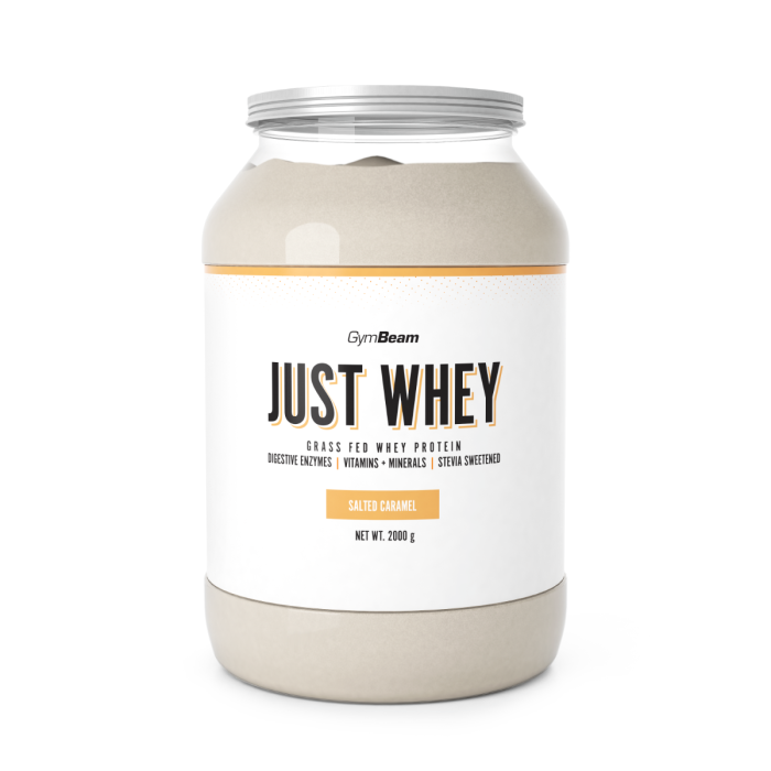 Just Whey Grass-Fed Protein - GymBeam 1000 g - lody waniliowe - 00