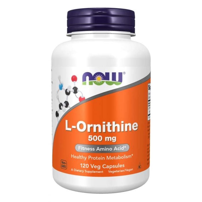 L-Ornithine 500 mg - NOW Foods