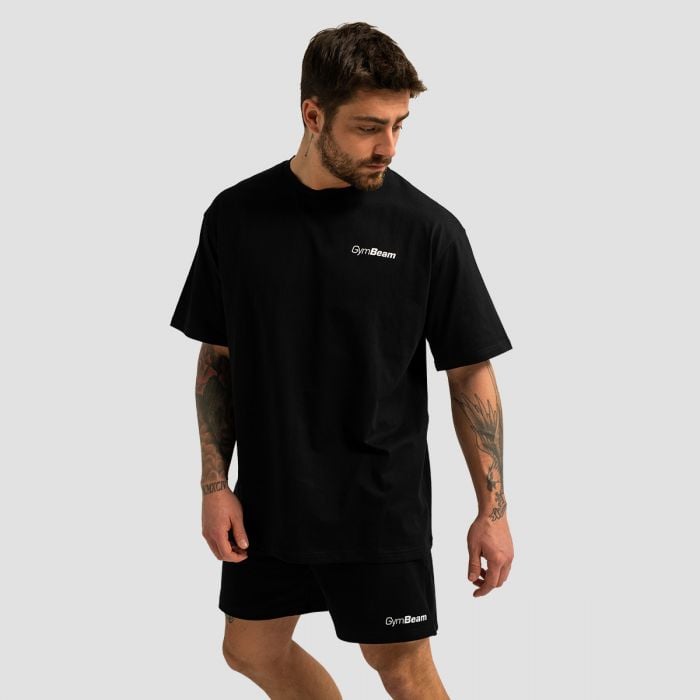 Koszulka Oversize Limitless Black - GymBeam L