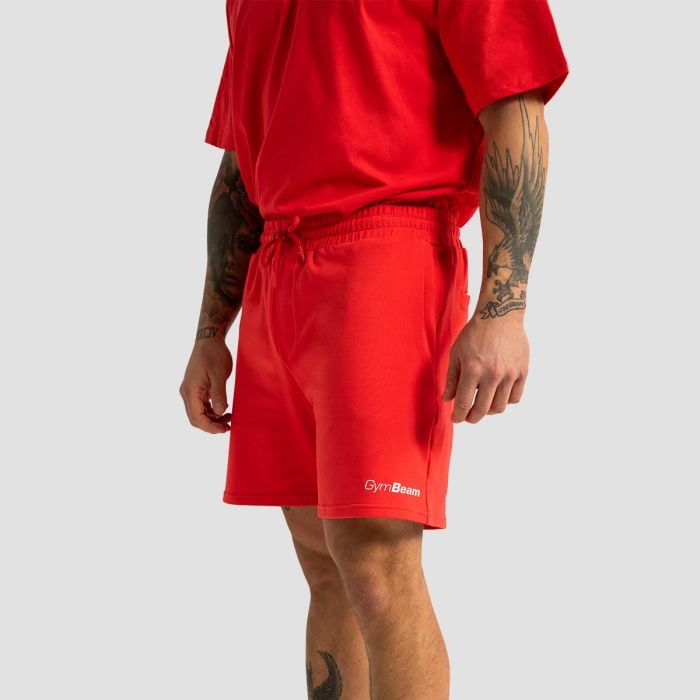 Spodenki Limitless Hot Red - GymBeam XXXL