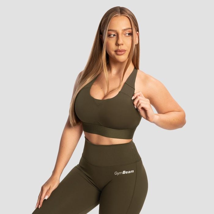 Stanik sportowy Limitless Espresso - GymBeam M