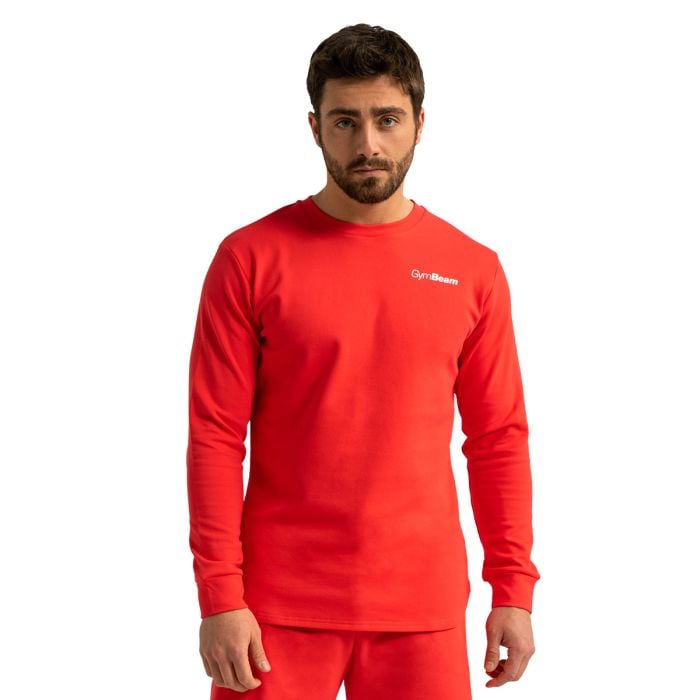 Bluza Limitless Hot Red - GymBeam XXXL