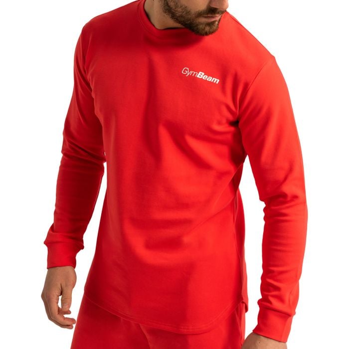 Bluza Limitless Hot Red - GymBeam XXXL
