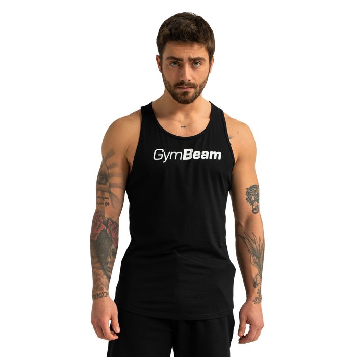 Koszulka bez rękawów Limitless Black - GymBeam M