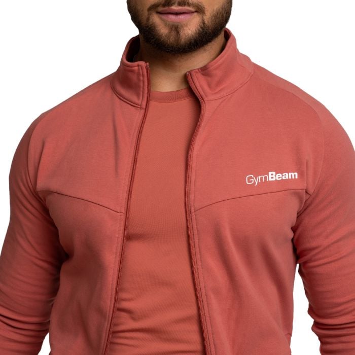 Męska bluza rozpinana Limitless Cinnamon - GymBeam XXL