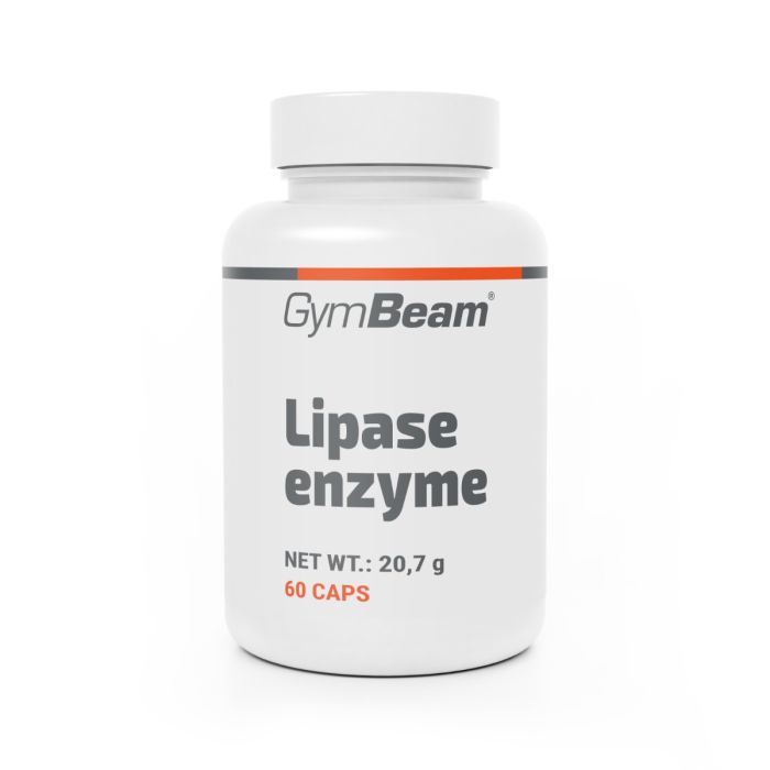 Enzym lipaza – GymBeam 60 kaps