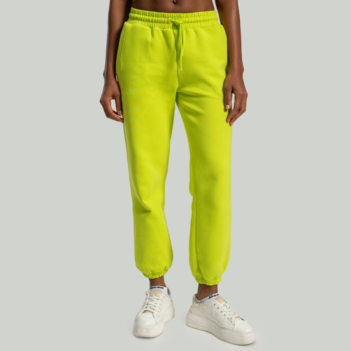 Damskie joggery Lunar Chartreuse - STRIX M