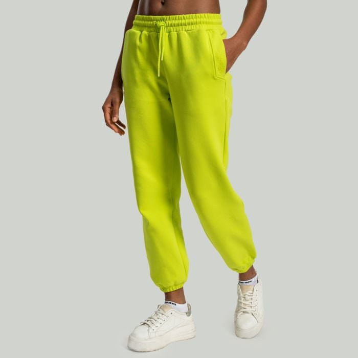 Damskie joggery Lunar Chartreuse - STRIX M
