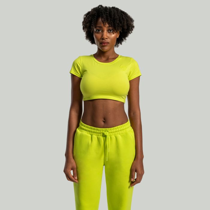 Damskie joggery Lunar Chartreuse - STRIX M
