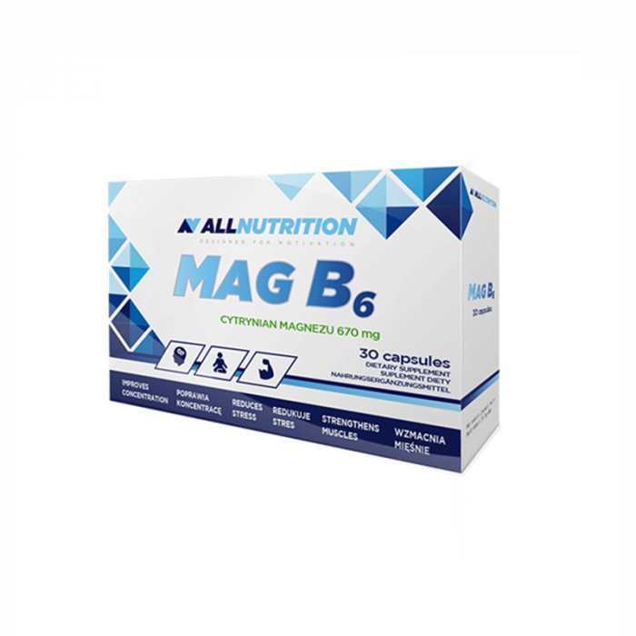 All Nutrition MagB6 Active 30 caps