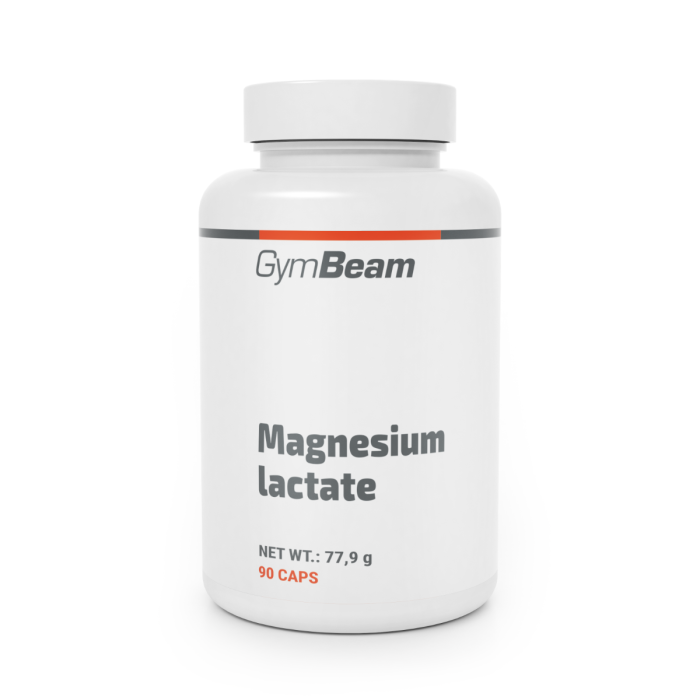 Mleczan magnezu - GymBeam 90 kaps