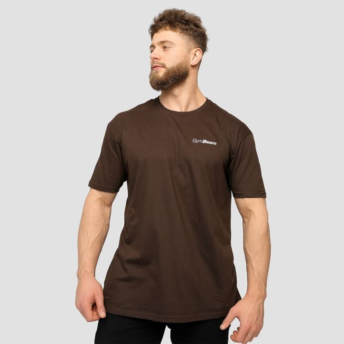 Koszulka Basic Chocolate Brown - GymBeam L