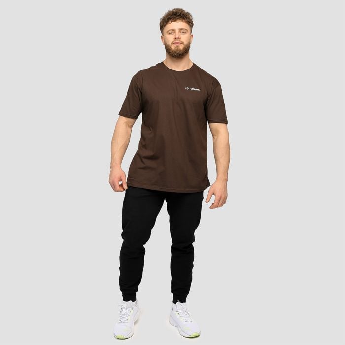 Koszulka Basic Chocolate Brown - GymBeam L