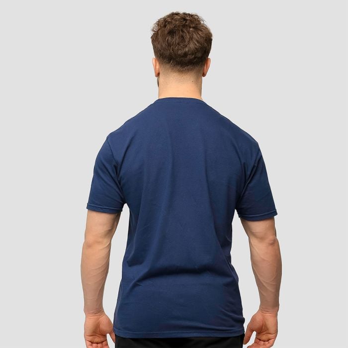 Koszulka Basic Navy Blue - GymBeam L