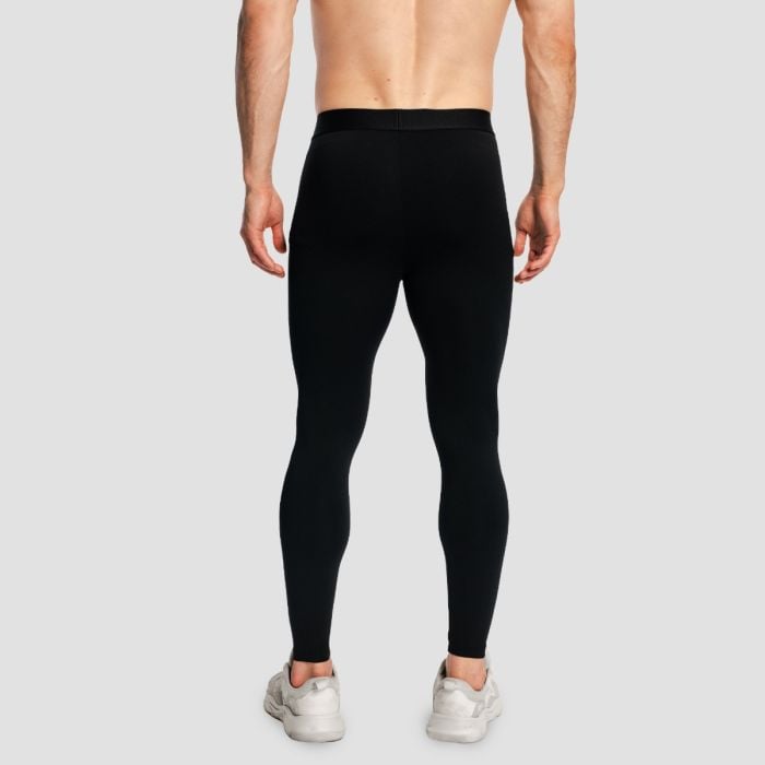 Męskie legginsy Combat Black - GymBeam L
