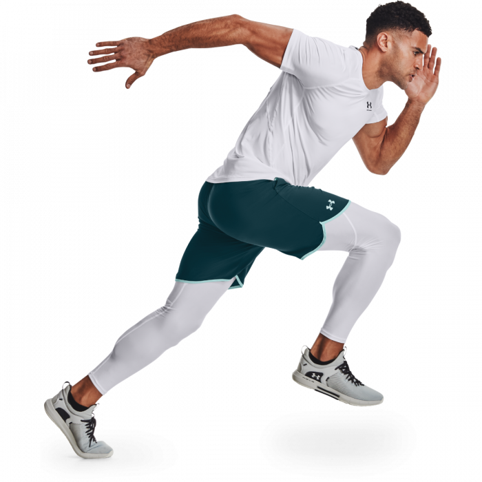 Legginsy kompresyjne HG Armor White - Under Armour L