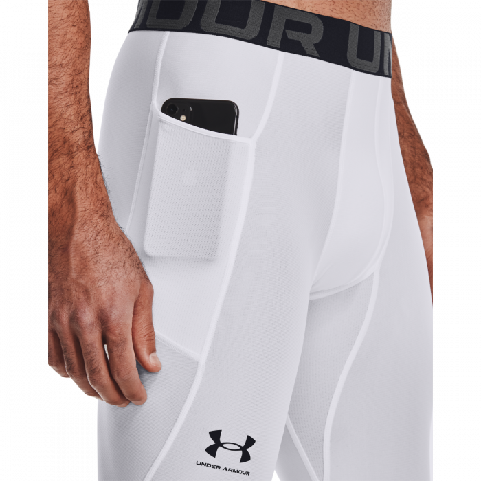 Legginsy kompresyjne HG Armor White - Under Armour L