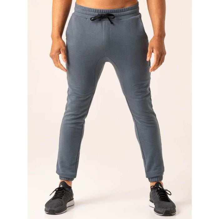 Męskie spodnie dresowe Dynamic Petrol - Ryderwear L