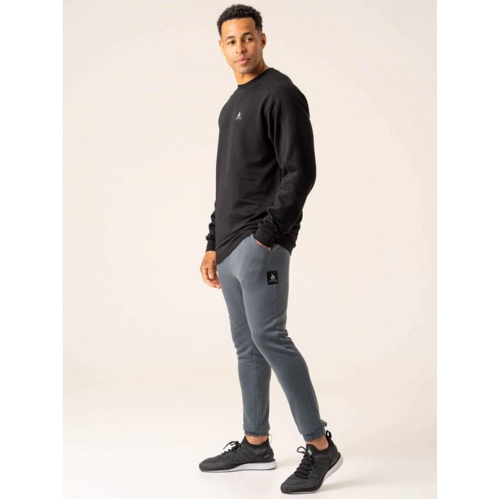 Męskie spodnie dresowe Dynamic Petrol - Ryderwear L