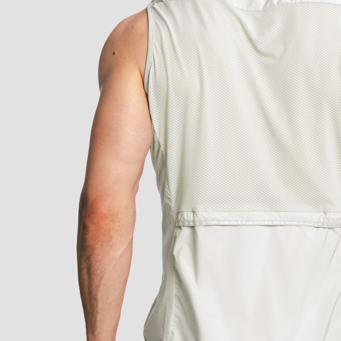 Męska kamizelka do biegania Pulse X Gray - GymBeam XXL