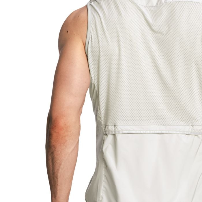 Męska kamizelka do biegania Pulse X Gray - GymBeam XXL