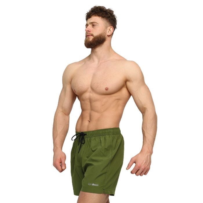 Męskie szorty kąpielowe ARUBA Green - GymBeam M