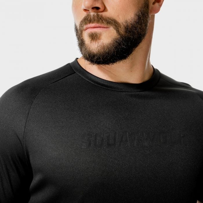 Koszulka LAB360º Recycled Mesh Black - SQUATWOLF S