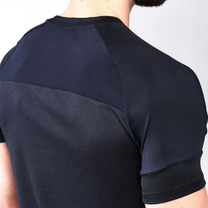 Męska koszulka do biegania Vented Black - Squat Wolf XL