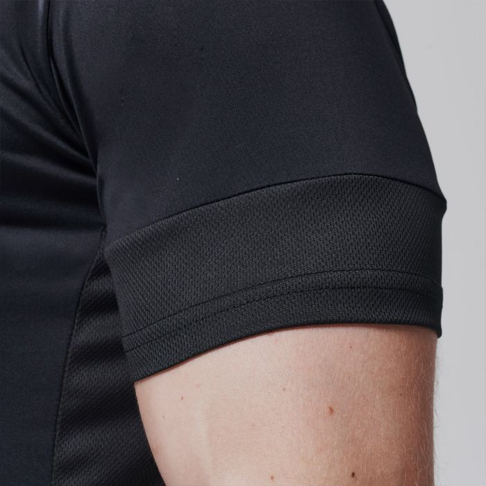 Męska koszulka do biegania Vented Black - Squat Wolf XL