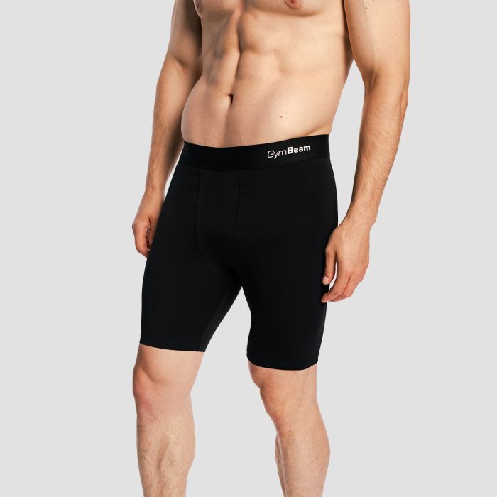 Męskie szorty Combat Black - GymBeam L