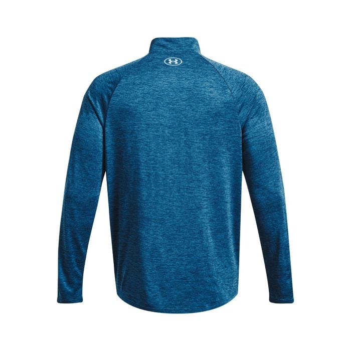 Męska koszulka z długim rękawem ech 2.0 1/2 Zip Blue - Under Armour S